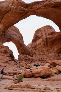 Travel - Double arches... and Jeff