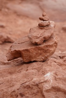 Travel - A tiny cairn