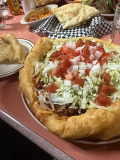 Travel - Navajo Nation fry bread taco