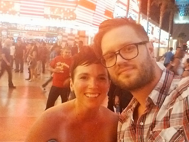 Fremont Street Selfie