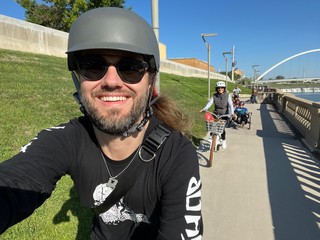 Biking - Downtown Bikin