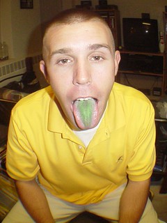 Cornell College - Craig West.  Green Tongue.