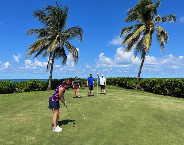 Brooke was a monster on the green