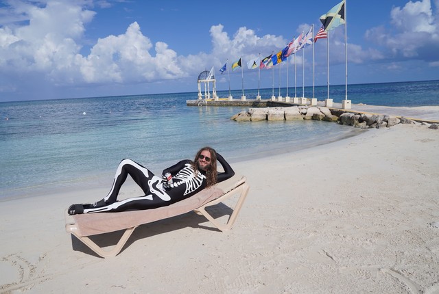 Havin a great time here on this beach