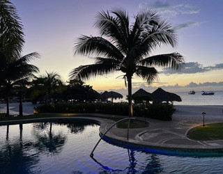 Sunset - One last evening sky from the room