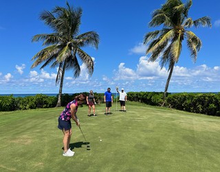 Brooke was a monster on the green
