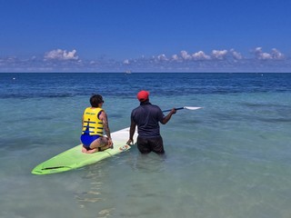 Bout to do some paddle boarding