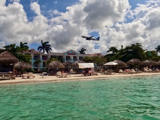 This resort was hilariously close to the montego bay runway