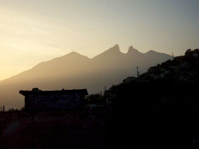 Horseshoe Mountain in Monterrey, Mexico