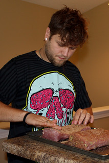 Rubbing My Meat - Spreading Swine Flu