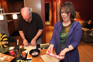 Sushi - Teresa was having an amazing mother's day