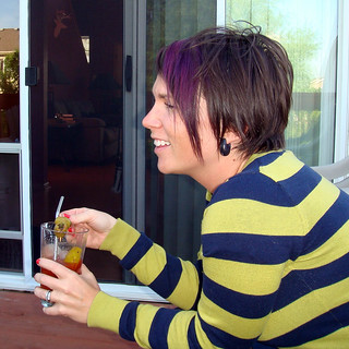 Hanging out on the back porch