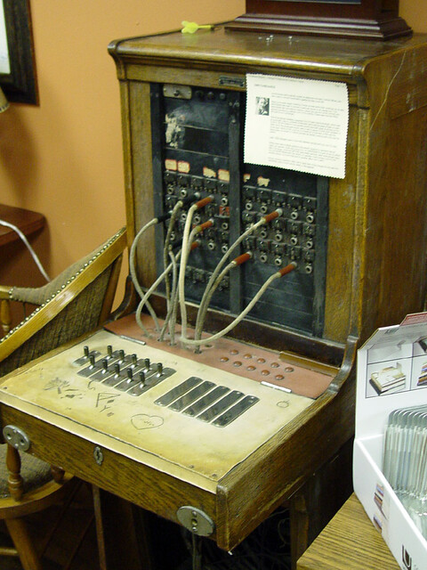 An old switchboard