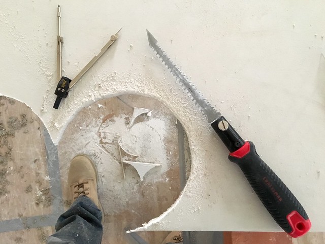 Pullin n pluggin them 6" can lights