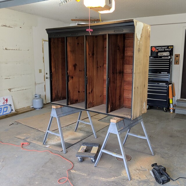 Shaving the width down to fit into the mudroom alcove