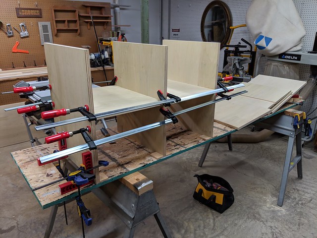 Top cubbies coming together