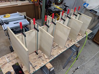 Facing everything out with solid poplar