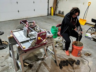 She doesn't help out with my projects a whole lot. But I like when she does