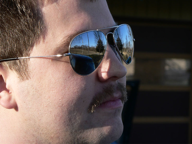 Rich's mustache