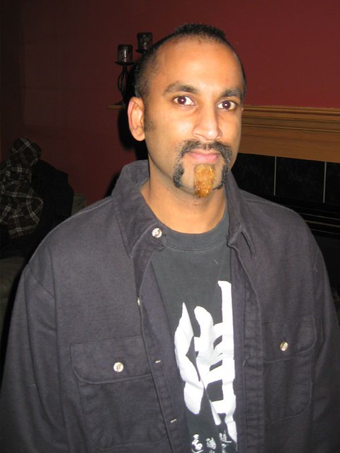 Nehru's rockin stache and mohawk