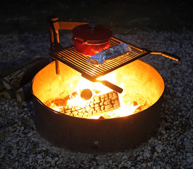 Brats, kraut, german potato salad