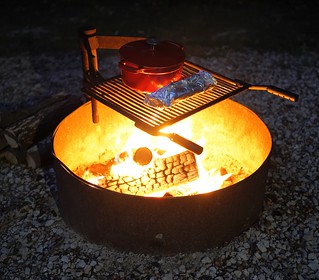 Brats, kraut, german potato salad