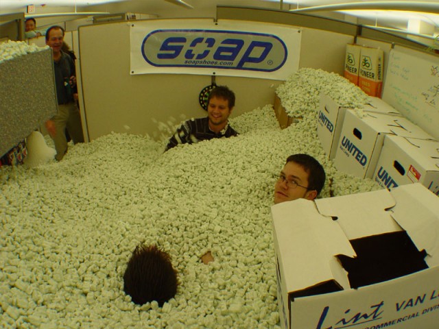 Hanging out in the hot tub