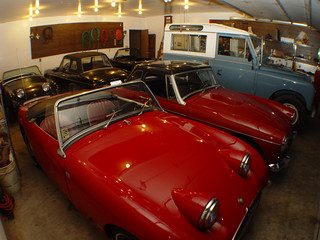 How to get 6 cars in a 2 car garage.