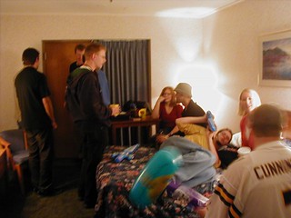 After hours party in our room with some of the Fade 2 Shade guys, screech, and others