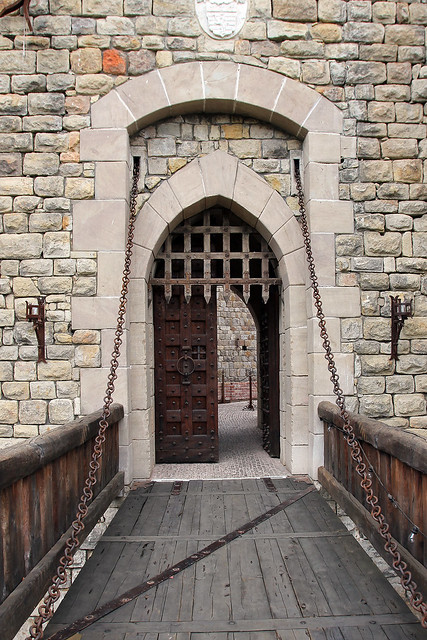 Entering Castello Winery