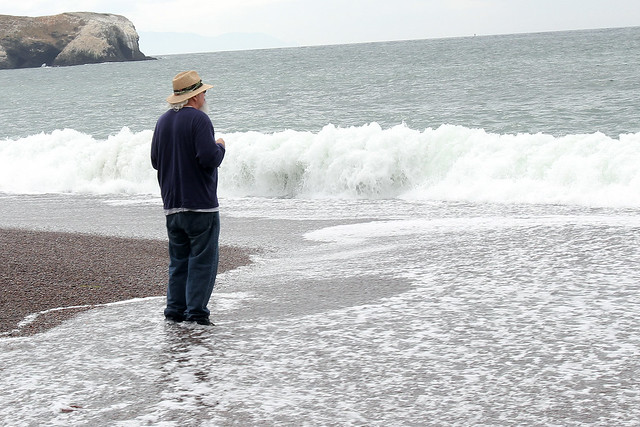 Eh, wet shoes and jeans aren't so bad