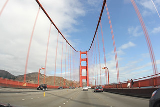 Bridge - Driving across the Golden Gate bridge