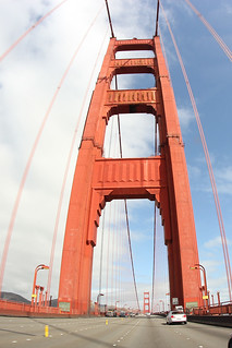 Bridge - Driving across the Golden Gate bridge