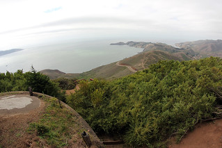 Hiking - Looking out toward the ocean