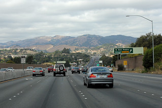 Heading toward Napa Valley