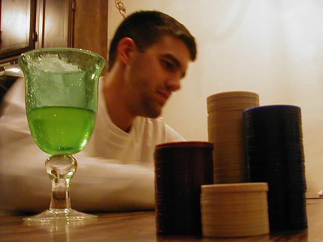 My chips, Josh, and Ecto Cooler