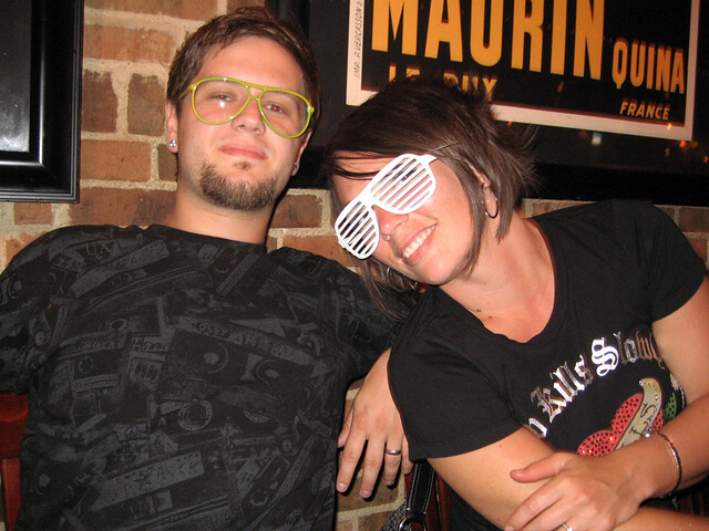 Kari and I at Tomfooleries