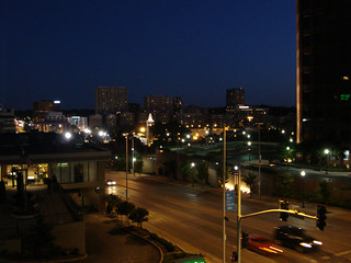 The plaza from our hotel