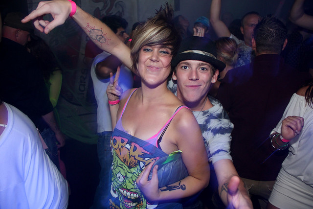 Kyle and Chick (with an awesome tattoo)