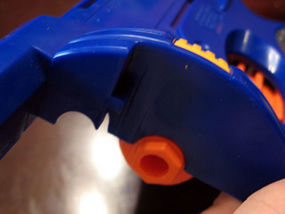 Nerf - That square blue tab  also has to go