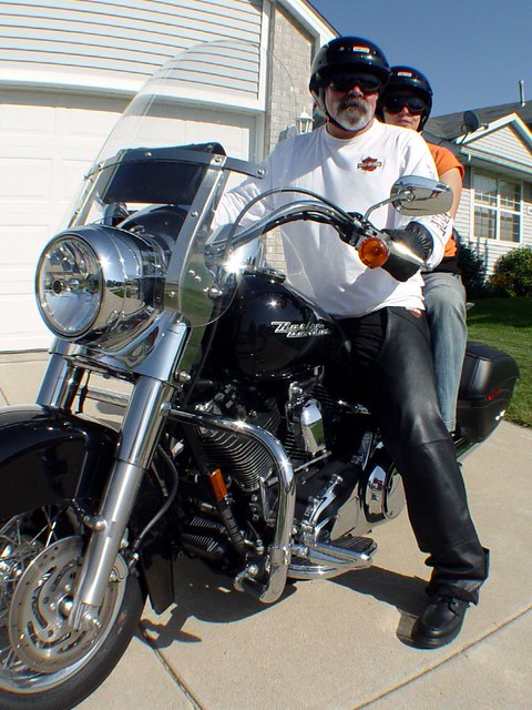 Jeff and Teresa on the Bike