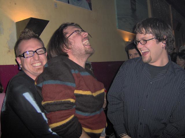 Harper, Scott, and I: The creators of weownthesun.com and falaphilia.com