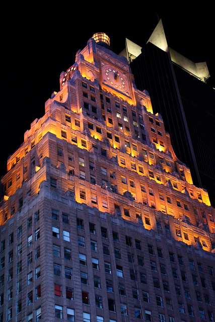 A Clocktower in Times Square