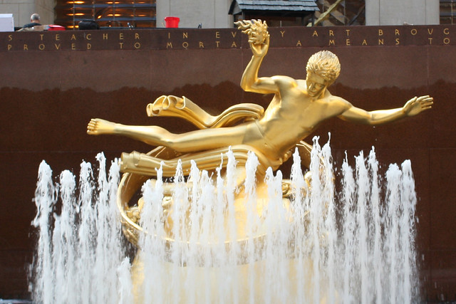 Rockefeller Center Fountain