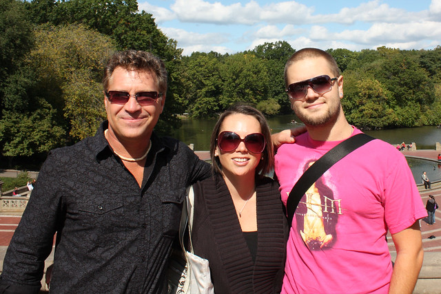 Dad, Kari, and I at Central Park