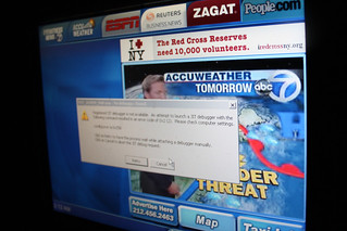 Tech - Cabs in NYC have fancy screens (that are apparently powered by windows)