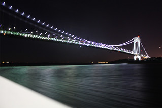 frame - Flying under the Verrazano Bridge