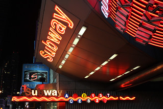 Subway Station in Times Square