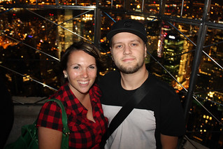 frame - Kari and I on the 86th floor of the Empire State Building