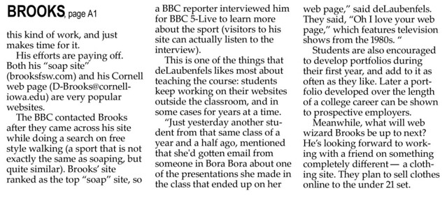 Mt Vernon Sun - February 2001